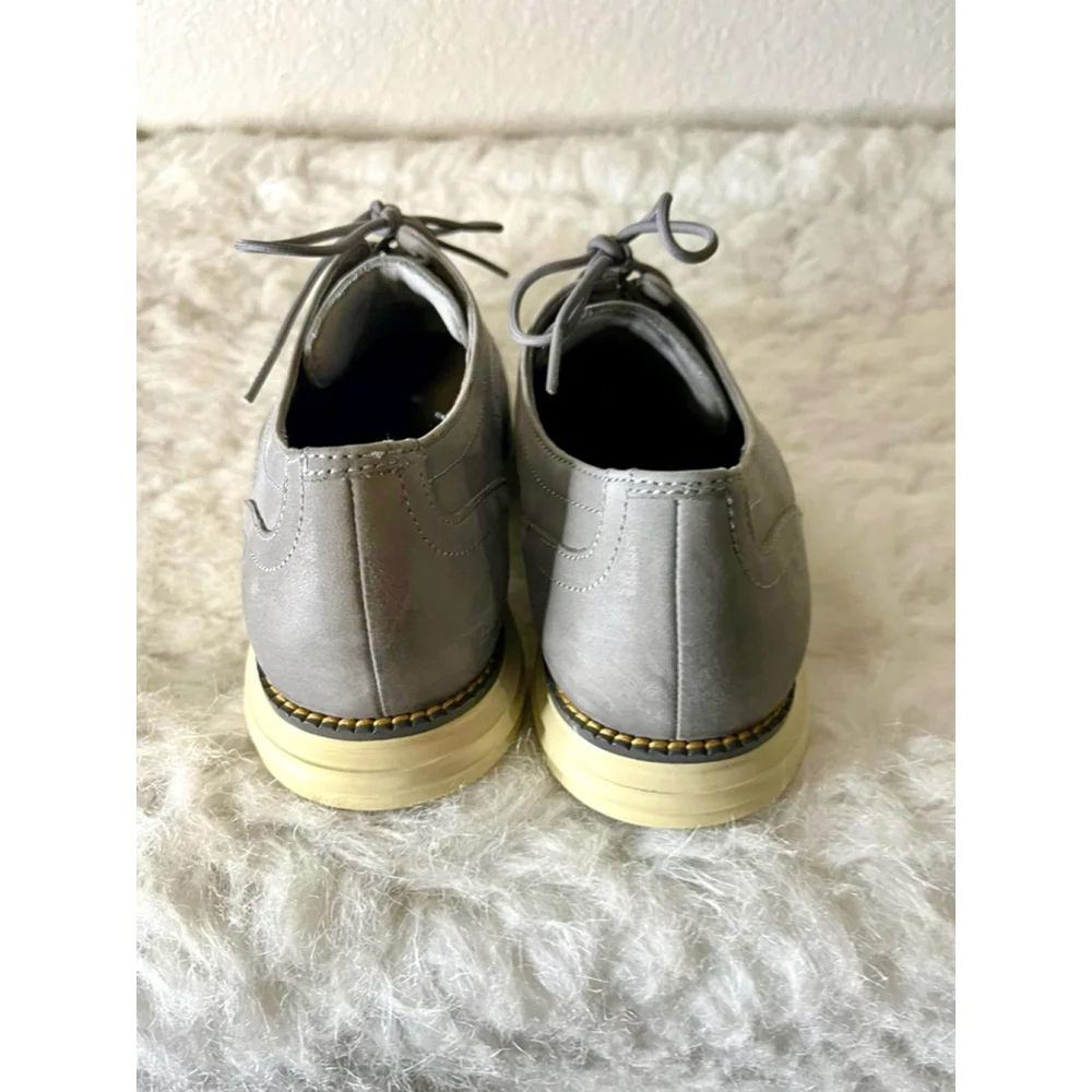 Cole Haan Original Grand Wingtip Oxford shoes, Grey Size 9M